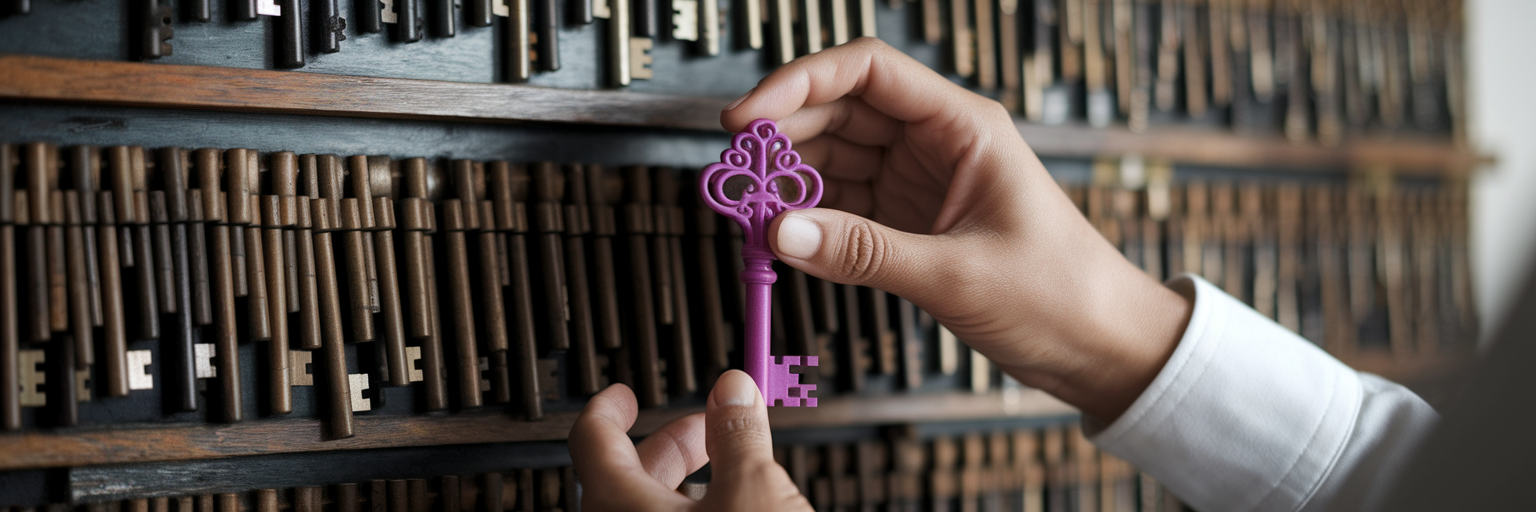 Choosing the right content topic key.
