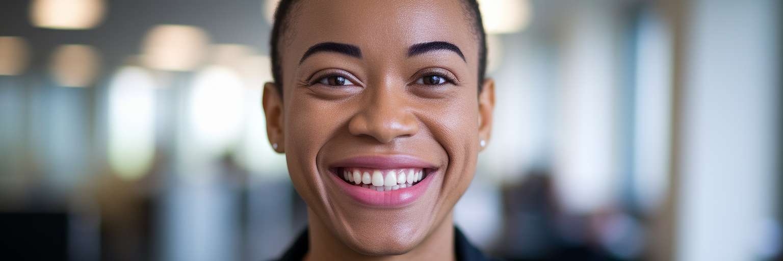 Confident professional with an approachable smile.