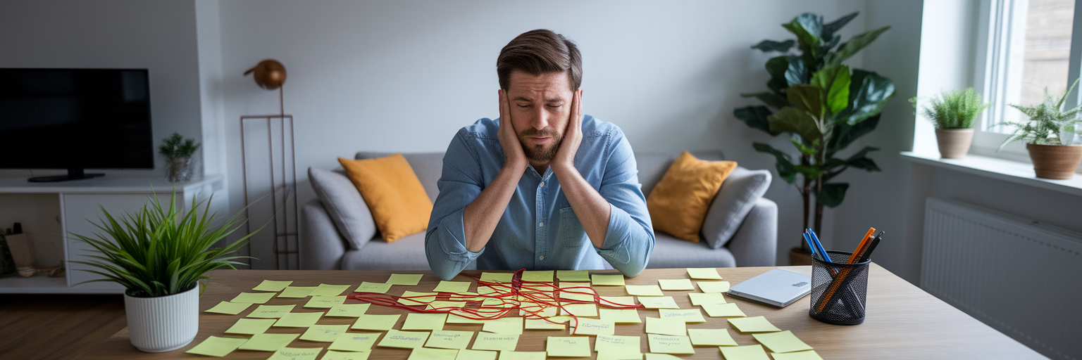 Founder overwhelmed by manual content linking.