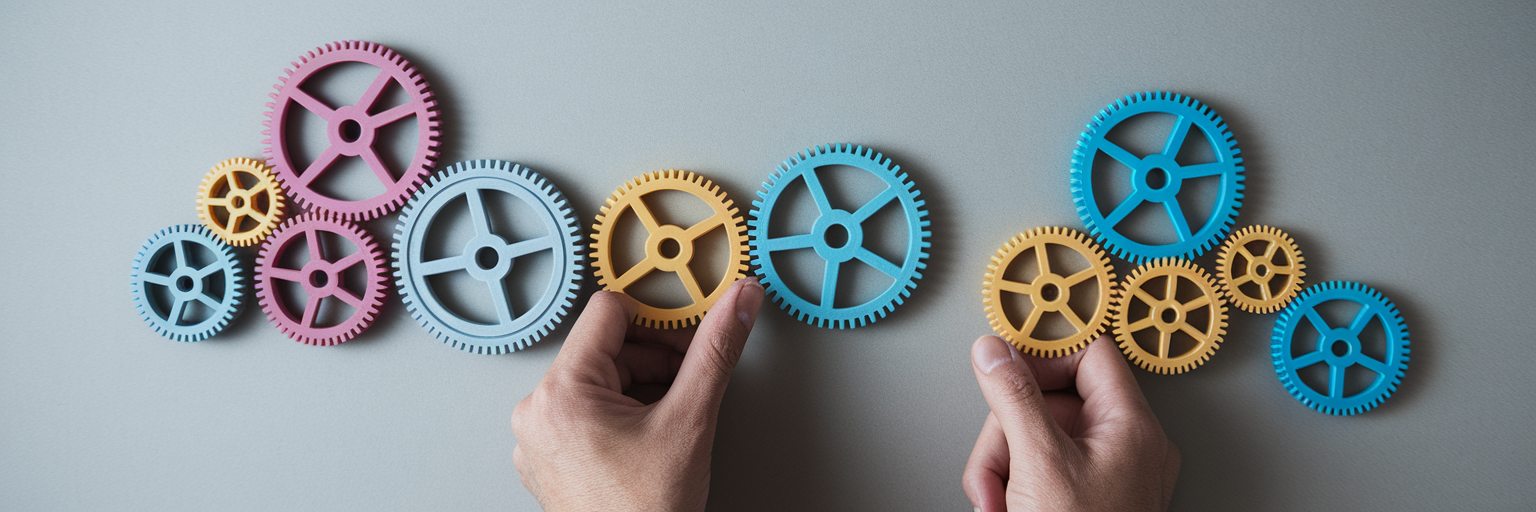 Integrated social media automation workflow.
