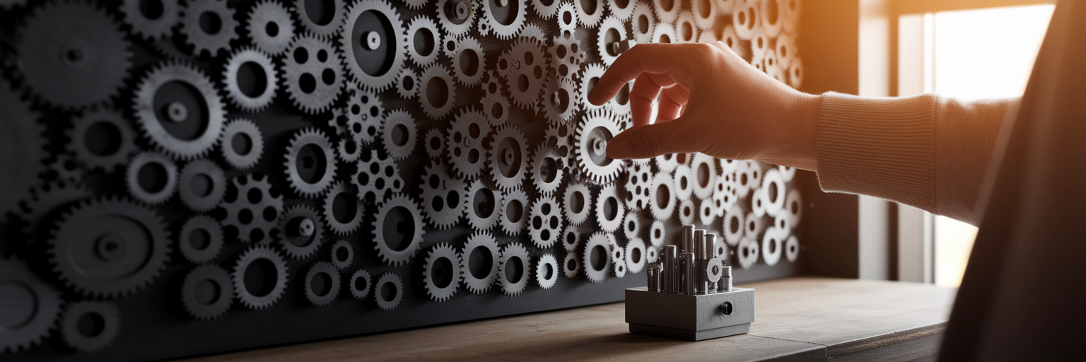 Person selecting the right tool for expense management.