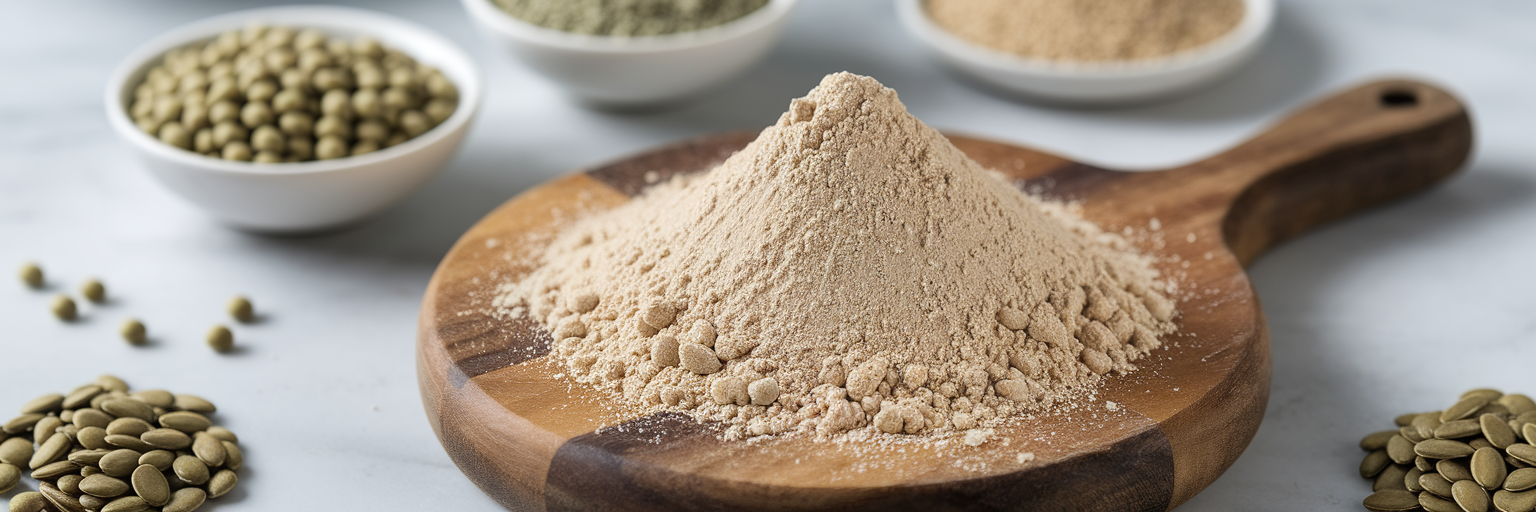 Fuentes de proteínas de origen vegetal para la piel.