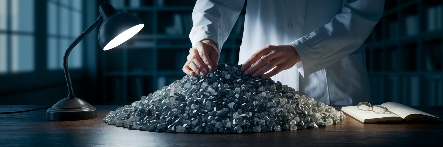 Researcher selecting a high-quality summary.