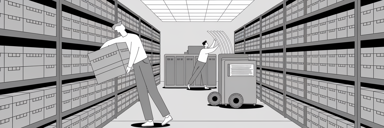 Secure data retention and disposal policy.