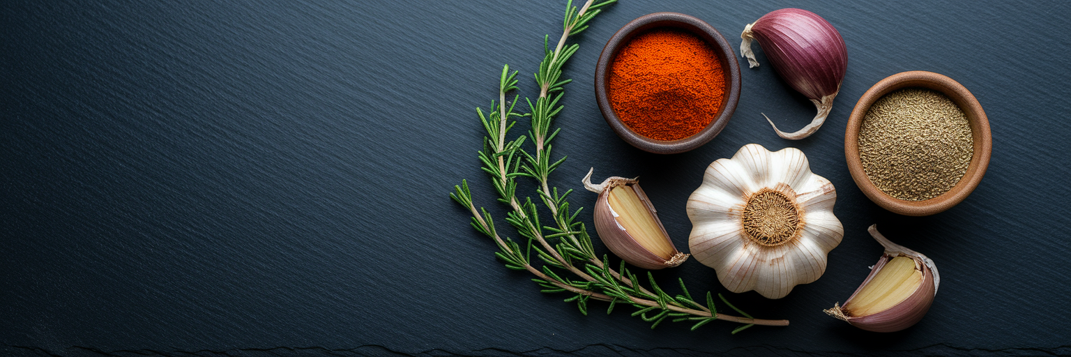 Spices and herbs for flavoring soups