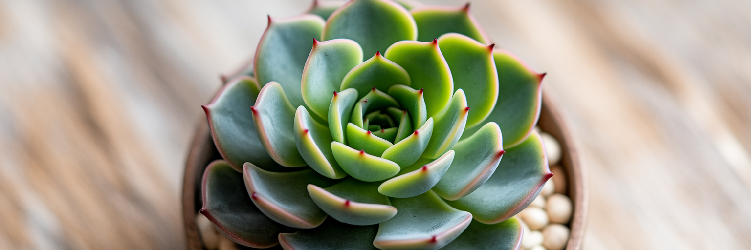 Planta suculenta que simboliza la hidratación celular.